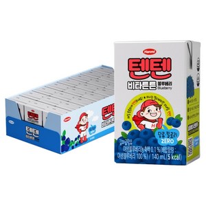 텐텐 비타튼튼 음료 블루베리, 24개, 140ml