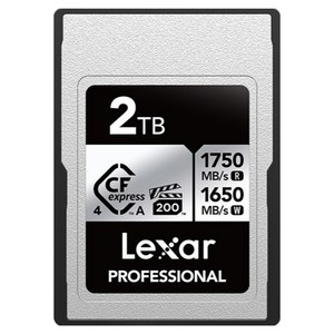 렉사 CFexpress Type A 4.0 VPG200 소니 메모리카드 실버, 2TB, 1개