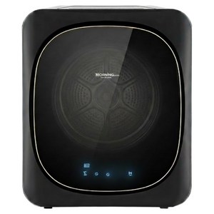 대웅 4세대 스마트 AI 회전형 미니건조기 4kg 고객직접설치, DWCD-E2404SJ, 블랙