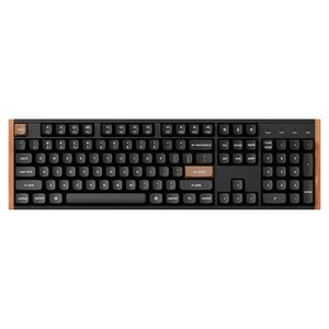 키크론 K10 PRO MAX Wood RGB 기계식 핫스왑 저소음 키보드, 우드 블랙, K10M-H9W, 저소음 바나나축