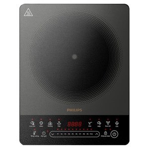필립스 쿠커 5000 인덕션 1구 블랙, 프리스탠딩, HD5850/90