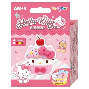 아모스 미니 클레이, 헬로키티 디저트, 30g, 1개