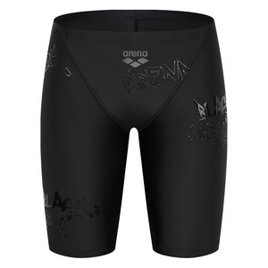 아레나 블랙앤블랙 4부 수영복 A6SM1MF07BLK