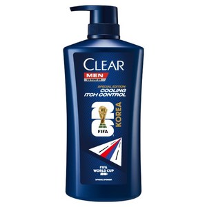 클리어 맨 쿨링 이치 컨트롤 샴푸 FIFA 월드컵 26 리미티드 패키지 에디션, 650ml, 1개