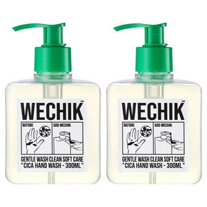 위칙 에센셜 보습 핸드워시 레몬그라스, 2개, 300ml