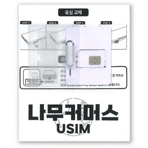SoftBank 나무커머스 일본 로컬망 단기 데이터 유심칩, 1개, 7일, 총 30GB