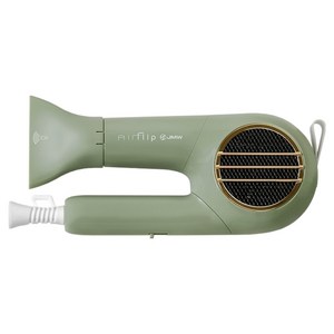 JMW 에어플립 고성능 항공모터 접이식 헤어 드라이기 1700W, MCF5A01A, 레트로그린