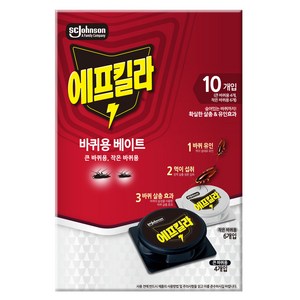 에프킬라 바퀴약 큰바퀴 3g x 4p + 작은바퀴 1.5g x 6p 세트, 1세트, 21g