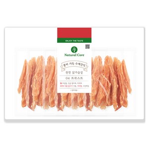 네츄럴코어 강아지 천연 육포간식, 천연닭가슴살 하드 트위스트, 600g, 1개