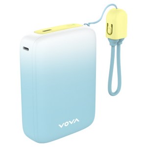 보바 그립 22.5W 고속충전 보조배터리 20000mAh, 블루, VA-123