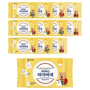 마이비데 키즈 화장실용 물티슈 캡형, 55g, 40매, 12개