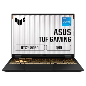 에이수스 2026 TUF 게이밍 F16 코어i5 인텔 14세대 지포스 RTX 5060, 예거 그레이, FX608JMI-QT273, 512GB, 16GB, Free DOS 골드박스 특가
