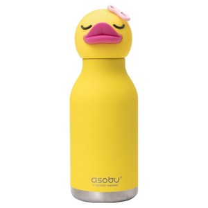 아소부 진공스텐 캐릭터 베스티 보온보냉 텀블러, 덕, 460ml, 1개