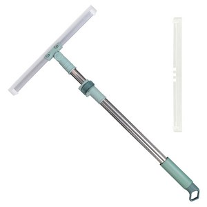 대한 워터제로 180도 욕실 물기제거 밀대 2단 롱 스퀴지 35cm + 여분스퀴지 세트, 1세트