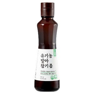 청오건강 유기농 발아 참기름, 300ml, 1개