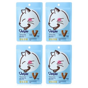 벳플 고양이 브이트릿, 70g, 4개, 참치맛