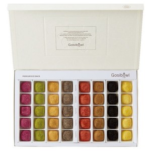 교동한과 고시볼 잎새달 + 쇼핑백, 1개, 80g