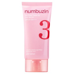 넘버즈인 3번 도자기결 톤업베이지 선크림 SPF50+ PA++++ 02 글로우, 50ml, 1개