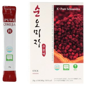 문경몰 국내산 순오미자 냉침 추출액 스틱, 15개, 20g