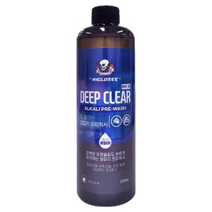 하이글로씨 딥클리어 알칼리 프리워시 카샴푸, 1개, 500ml