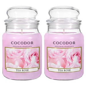코코도르 자 캔들 L, 티로즈, 510g, 2개