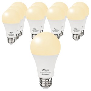 닥터룩스 LED 전구 12W, 10개, 전구색