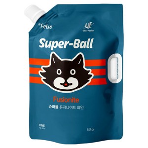 닥터펠리스 응고형 퓨저나이트 슈퍼볼 고양이 모래, 8.3kg, 1개, 무향 골드박스 특가