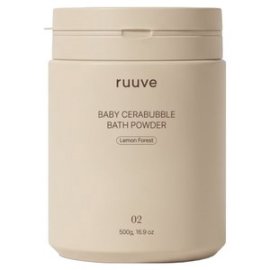 러베 세라버블 자연유래 배스 파우더 레몬 포레스트, 500g, 1개
