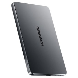 무브스피드 20W 맥세이프 무선 충전 보조배터리 5000mAh, 티타늄 그레이, YSPBW05