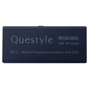 퀘스타일 오디오 ESS 플래그쉽 칩셋 3.5mm 4.4mm 꼬다리 휴대용 DAC AMP 블루, M15i