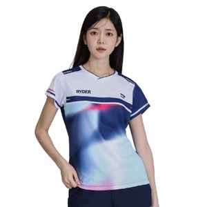 RYDER 배드민턴 경기복 반팔 티셔츠 2026R-10