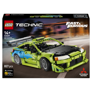 레고 테크닉 Fast and Furious Mitsubishi Eclipse 자동차 42229, 1개