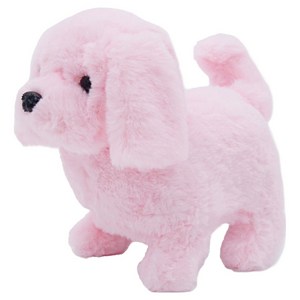 토이토 움직이는 리트리버 동물인형, 16cm, 리트리버 핑크, 1개