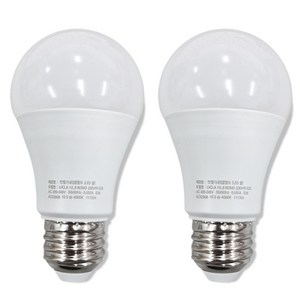 오스람 OM LED 벌브 전구 10.5W, 주백색, 2개