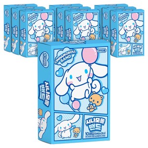 아텍스 산리오 캐릭터즈 시나모롤 밴드 표준형, 10개, 10개입
