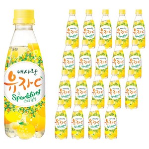 내사랑유자씨 스파클링, 20개, 350ml 골드박스 특가