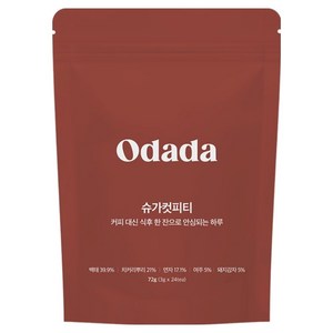 오다다 슈가컷피티, 3g, 24개입, 1개