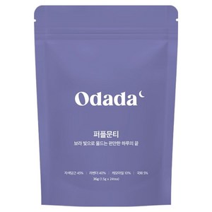 오다다 퍼플문티, 1개, 24개입, 1.5g