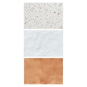 대한 양면 사진 촬영 배경지 셀프 소품 음식 촬영용 배경판 3종 세트, 1세트, 시멘트 type E