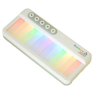 토이토 초보 자동 휴대용 LED 미니 피아노, 1개, 화이트
