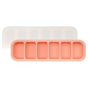 모모빈 블라썸 쏙쏙 실리콘 6구 이중밀폐 보관용기, 240ml, 체리블라썸, 1개