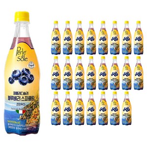 페를레디솔레 블루베리 스파클링 음료, 24개, 500ml 골드박스 특가