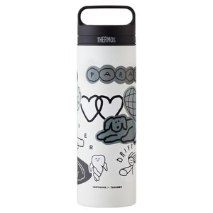 써모스 이나피스퀘어 캐리 핸들 텀블러 JOW-800KC, 이나피스티커, 1개, 800ml