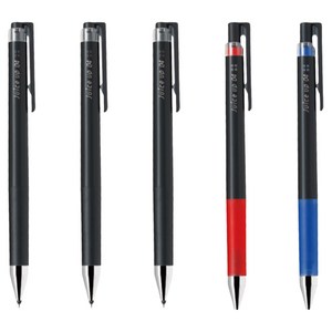 파이롯트 쥬스업 볼펜 0.4mm 5p 세트, 블랙, 블루, 레드, 1세트