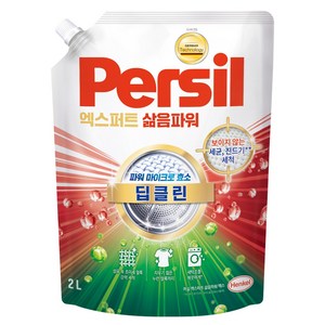 퍼실 엑스퍼트 삶음파워 겸용 액상세제 리필, 2L, 1개입, 1개