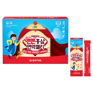 일양약품 어린이 튼튼 홍삼 면역젤리 6p, 5개, 120g