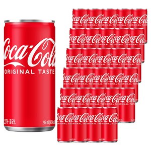 코카콜라 오리지널 탄산음료, 215ml, 30개