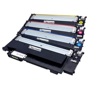 CLT-P515C 삼성 호환 재생 토너 4종 세트, 검정, 파랑, 빨강, 노랑, 1세트