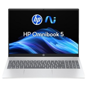 HP 2025 옴니북 5 16 코어Ultra7 인텔 14세대, 글래시어 실버, 512GB, 32GB, Free DOS, 16-af1087TU