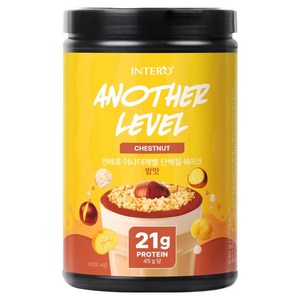 인테로 어나더레벨 단백질 쉐이크 밤맛, 1개, 630g